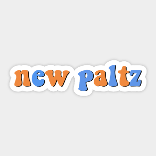 new paltz Sticker